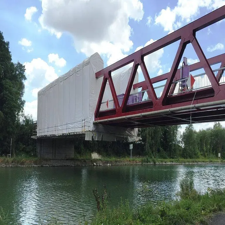 travaux sur pont
